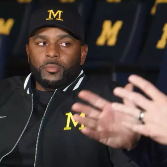 Sherrone Moore screengrab