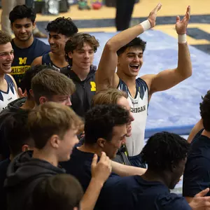 Men's Gymnastics Celebration