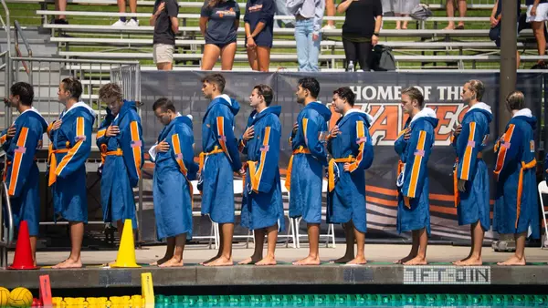 Water Polo Team Shot