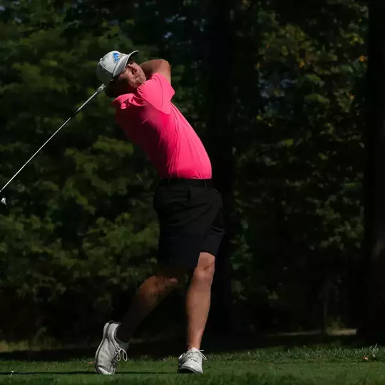 Matthew Homer Hits Hole-in-One, Men’s Golf Wraps Up Play at Giles-Spratley Collegiate