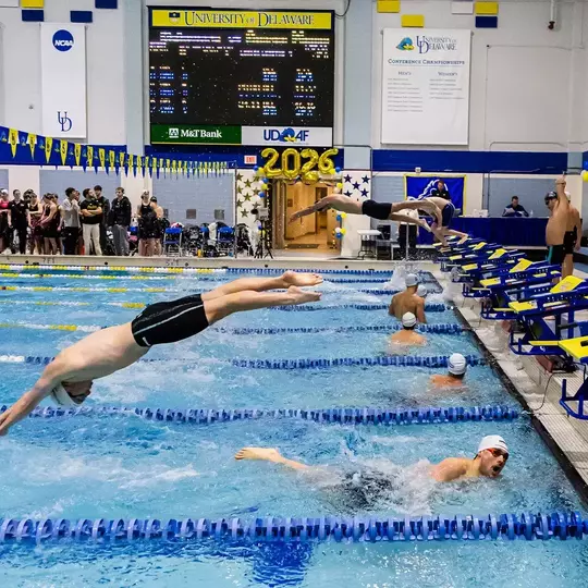 Swimming & Diving's Blue Hen Invite Cancelled