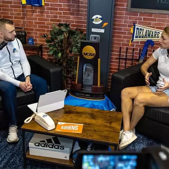 Field Hockey Alum Nauck, Men’s Basketball Alum Deadwyler Join Episode Five of Fightin’ Words