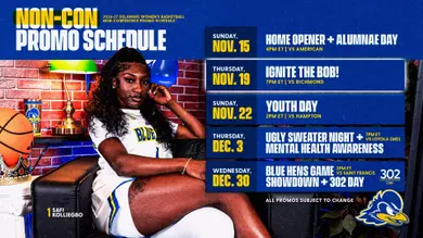 2026-27 WBB Non-Con Promo Schedule
