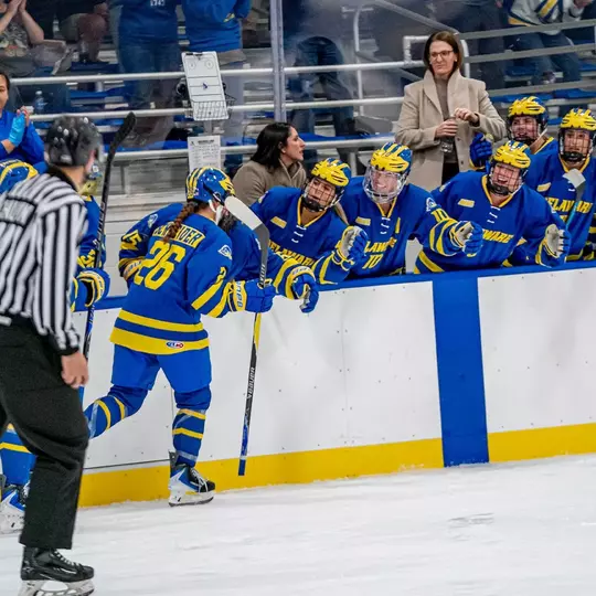 Three Blue Hens Score First-Career Goals as Ice Hockey Skates Past Lindenwood 4-1