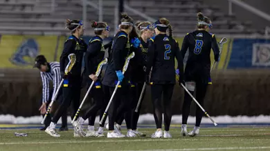 Goal Huddle vs. Rutgers