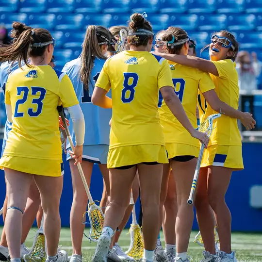 Women’s Lacrosse Scores 14 Unanswered Goals in 17-5 Route of Mount St. Mary’s