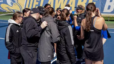 Women's Tennis Huddle 2026