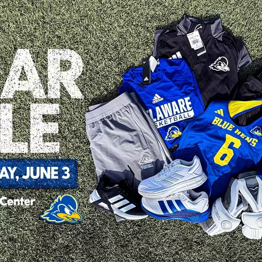 Delaware Athletics to Hold Gear Garage Sale on Wednesday, June 3, 2026