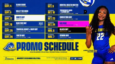 2026 Volleyball Promo Schedule