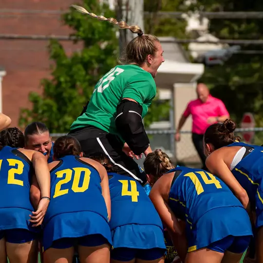 Field Hockey Upends No. 18 Monmouth 2-1