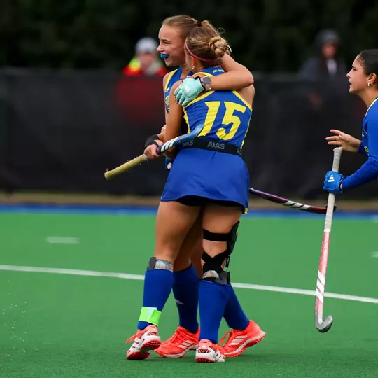 Field Hockey Scores Twice in the Fourth Quarter to Defeat Fairfield 3-2