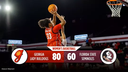 25WBB Score - Georgia 80, Florida State 60