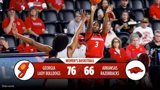 26WBB Score - Georgia 76, Arkansas 66