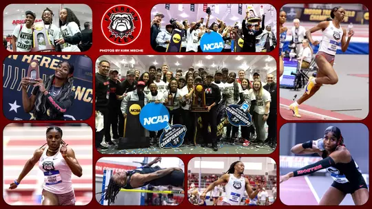 26TRK Frierson Feature - Women's Indoor Track NCAA Champions