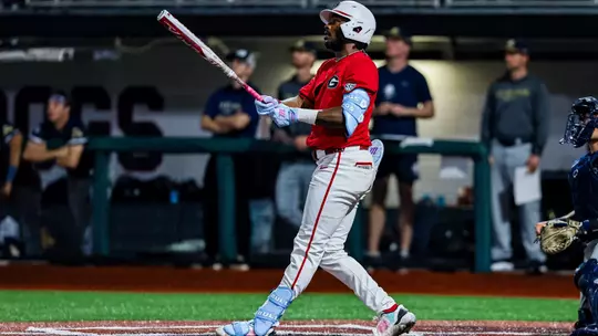 Georgia infielder and outfielder Tre Phelps (1) during Georgia's game against Queens at Foley Field in Athens, Ga., on Saturday, March 7, 2026. (Conor Dillon/UGAAA)