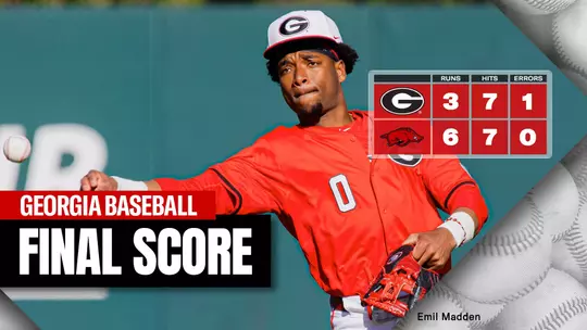 26BSB Score - Georgia 3, Arkansas 6