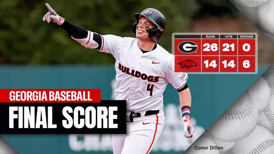 26BSB Score - Georgia 26, Arkansas 14