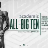 22 Fall Academic All-Big Ten graphic