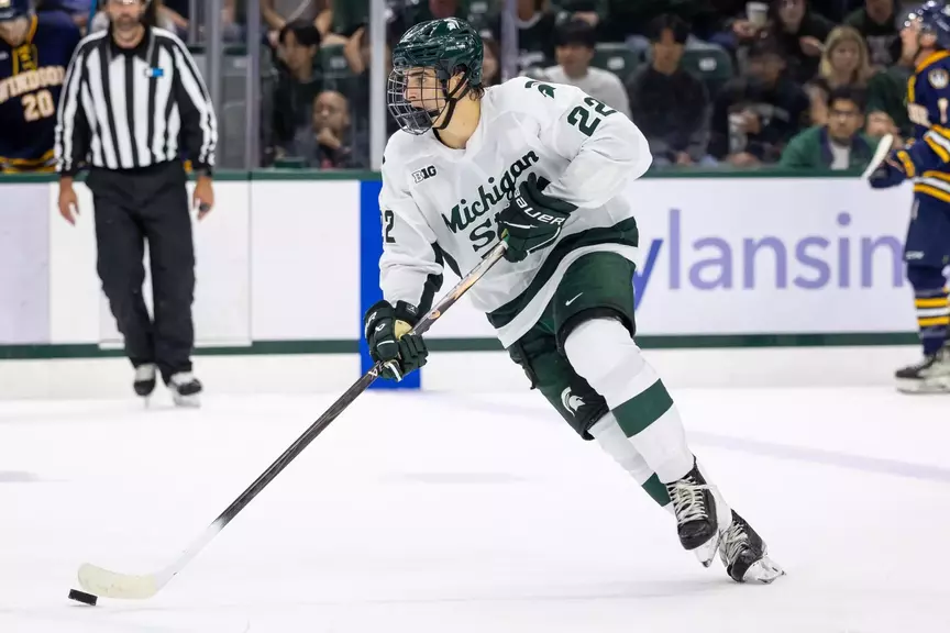 Porter Martone, ice hockey, 2025, action