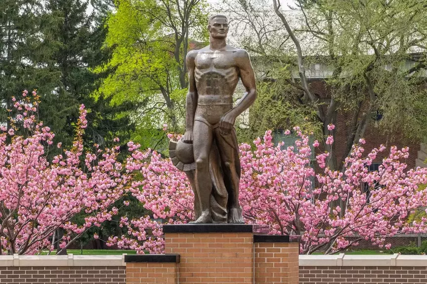 Sparty Statue