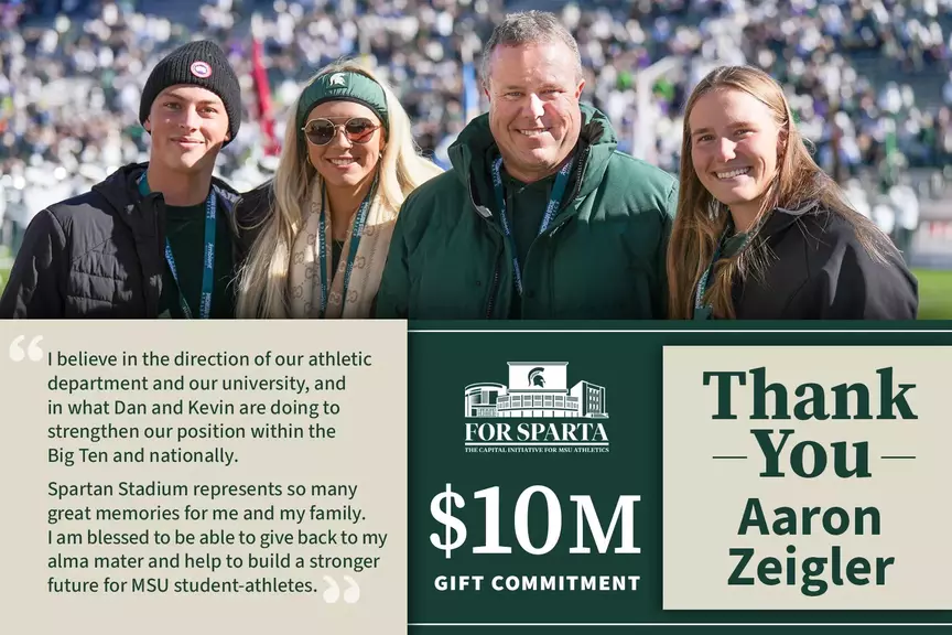 Ziegler gift announcement