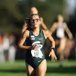 Chloe Wall runs at the Spartan Invitational