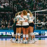 Volleyball huddle