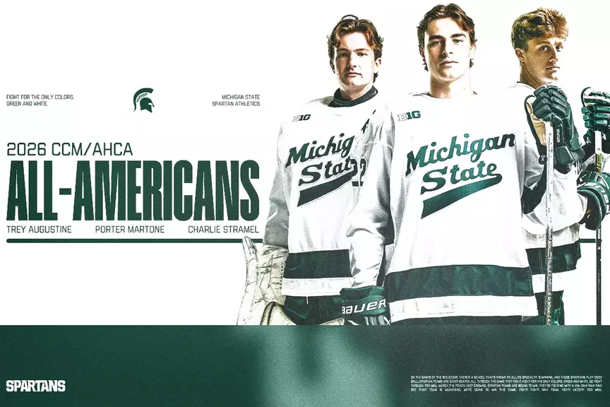 Trey Augustine, Porter Martone and Charlie Stramel earn All-America honors in 2025-26