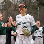 Britain Beshears during starting lineups