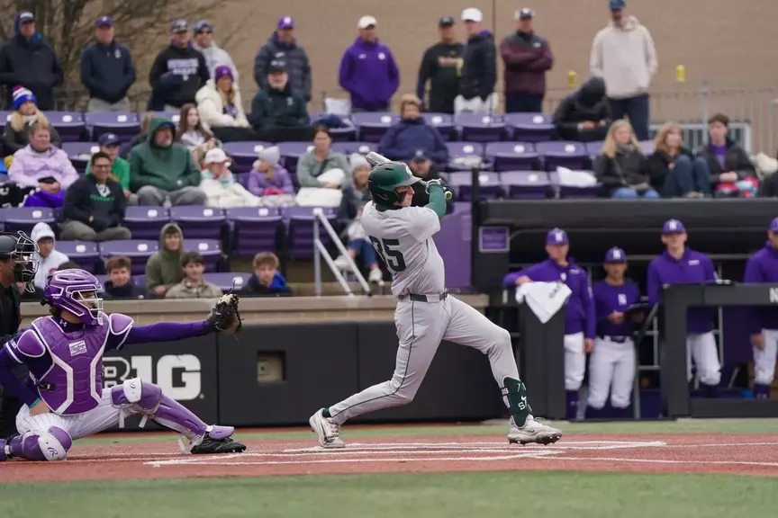 Randy Seymour action swings at Northwestern