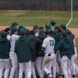 MSU baseball team celebrates at home plate