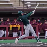 Parker Picot action swinging at Central Michigan