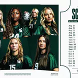 2026 MSU Women's Soccer Schedule graphic
