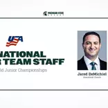 Jared DeMichiel, Will Morlock, U.S. National Junior Team Coaching Staff Announcement Graphic