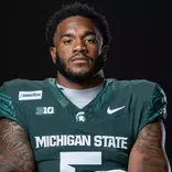 Jordan Hall - 2026 Michigan State Football Media Day Portrait
