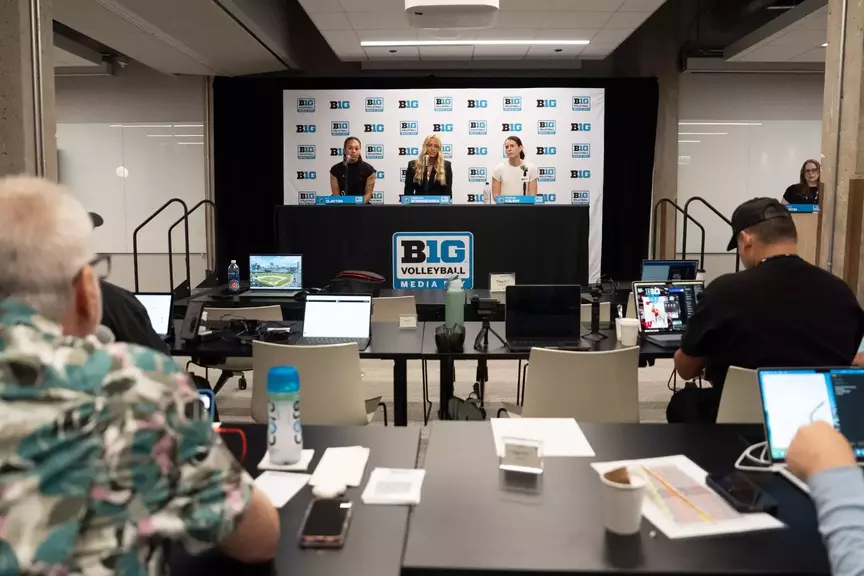 Big Ten VB Media Day Press Conference 2026