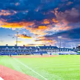 Turtle Creek Stadium in Traverse City, Michigan, home of the Traverse City Pit Spitters