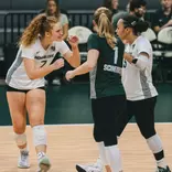 Volleyball celebration vs. Drake 2026