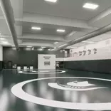 Rendering of renovated Michigan State wrestling practice room