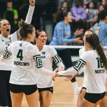 Volleyball celebration vs. LIU 2026