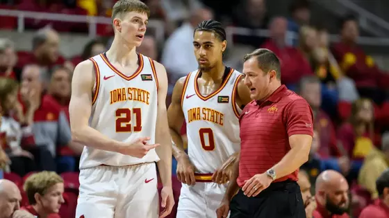 Dominykas Pleta, Tre Singleton & T.J. Otzelberger vs. Creighton (exh.)