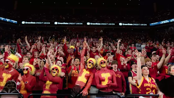 Women's Basketball Fans at Hilton Coliseum
