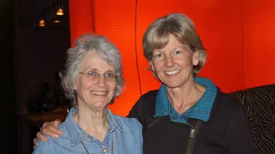 Jane Wahl and Ceal Barry
