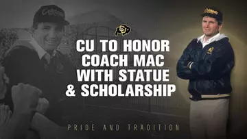 Coach Mac Statue / Scholarship Announcement