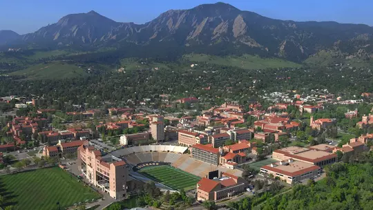 (Photo by Casey A. Cass/University of Colorado) Note: This image is under copyright to the Regents Office of the University of Colorado. Permission must be granted by the University of Colorado Photography Department before any publication of the image. The image must read with a credit caption of "University of Colorado." Other than cropping, the image cannot be manipulated in any way, shape or form. The image cannot be used to promote a product or attempt to commercialize the university. Questions: call (303) 492-3119 or email <photo@colorado.edu>. Thank you.