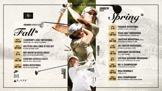 2026-27 Women's Golf Schedule
