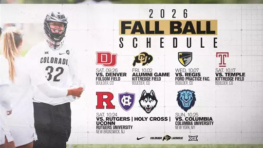 Lacrosse Fall Ball Schedule