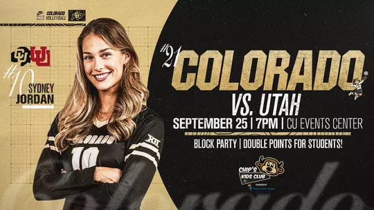 CU VB vs. Utah