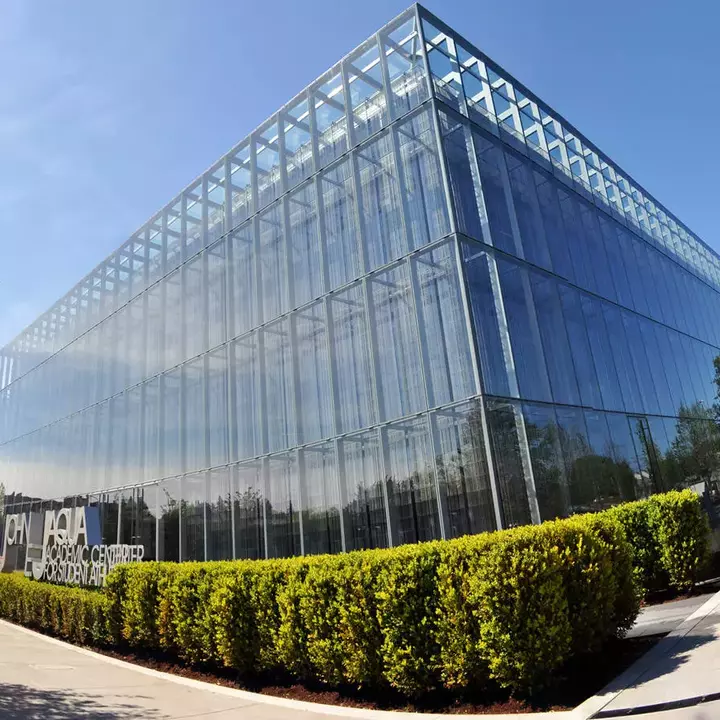 Jacqua Center Exterior Panorama 2010