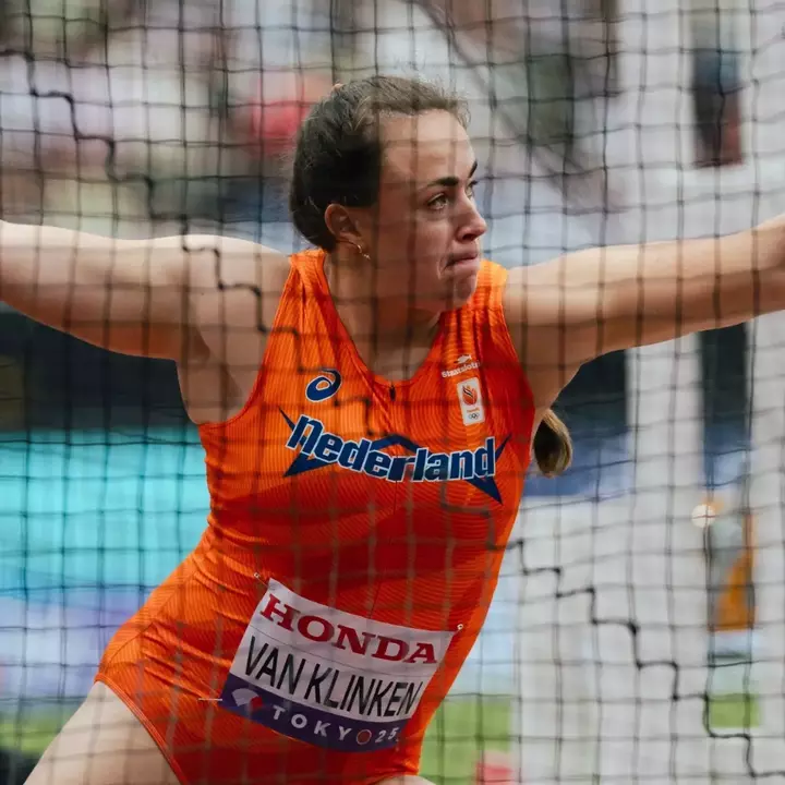 Jorinde van Klinken, WCH Tokyo25 discus (Sept. 13)